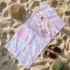 Singer N-Nekomata O-Okayu Vtuber Towel Soft Lightweight Anti-Sand Large Beach Towel Quick-Drying Bath Sports Family