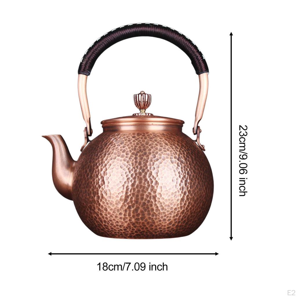 Kupferkessel zum Erhitzen von Wasser Traditionelle chinesische Teekanne Teehaus