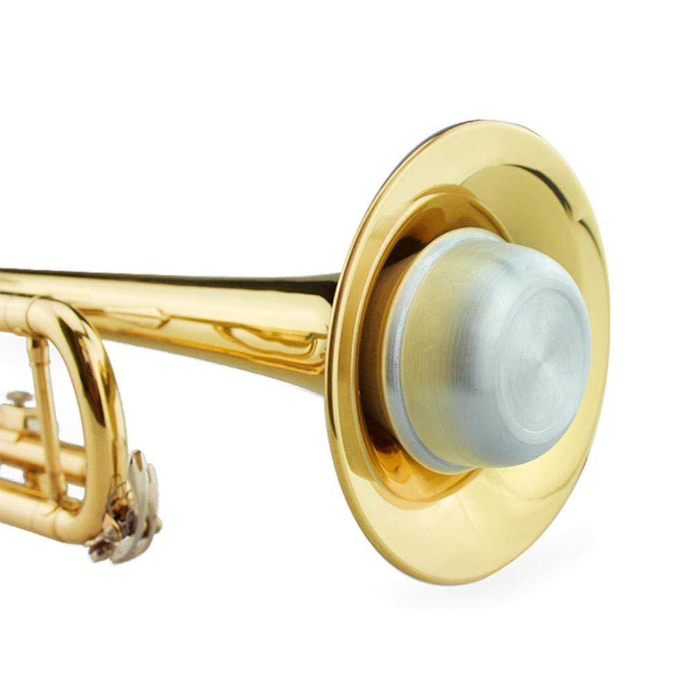Alomejor Brass Instrument Mute Trombone Weak Mute for Practice and Silencing Tough Durable Convenient To Use Lightweight Trombone Mute Gift