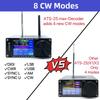 SI4732 ATS-25 Max-Decoder Ricevitore Radio Versione 4.16 Ricevitore Tutte le Bande Pienamente Aggiunge Aggiunge Funzione di Decodifica CW RTty Funzione WiFi