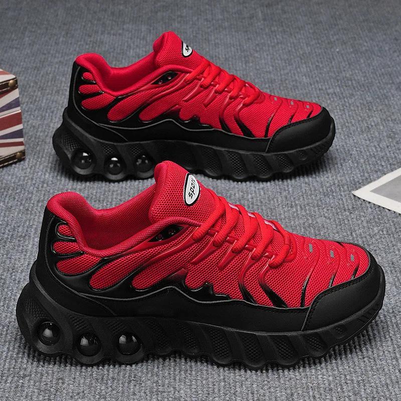 Male Casual Mens ShoesTrainer Race Breathable Shoes Fashion Loafers Running Shoes for  Lightweight Rebound Outdoor Shoes