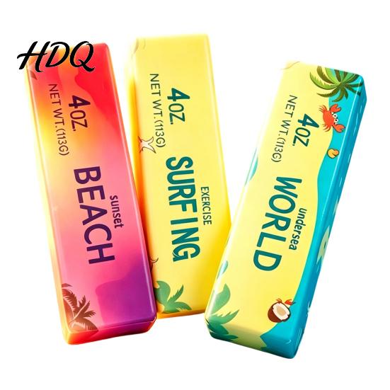Butter Stick Desk Gadgets Flow Pattern Squeeze Toy Slow Rebound Bar Toy for Office Stress Relievers Anxiety Relief Soft Stretchy Fidget Strip