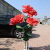 Neue 40/50cm Künstliche Pfingstrose PE Riesige Simulations-Pfingstrose Blume Schaufensterdeko Kunstblumen Foto Requisiten