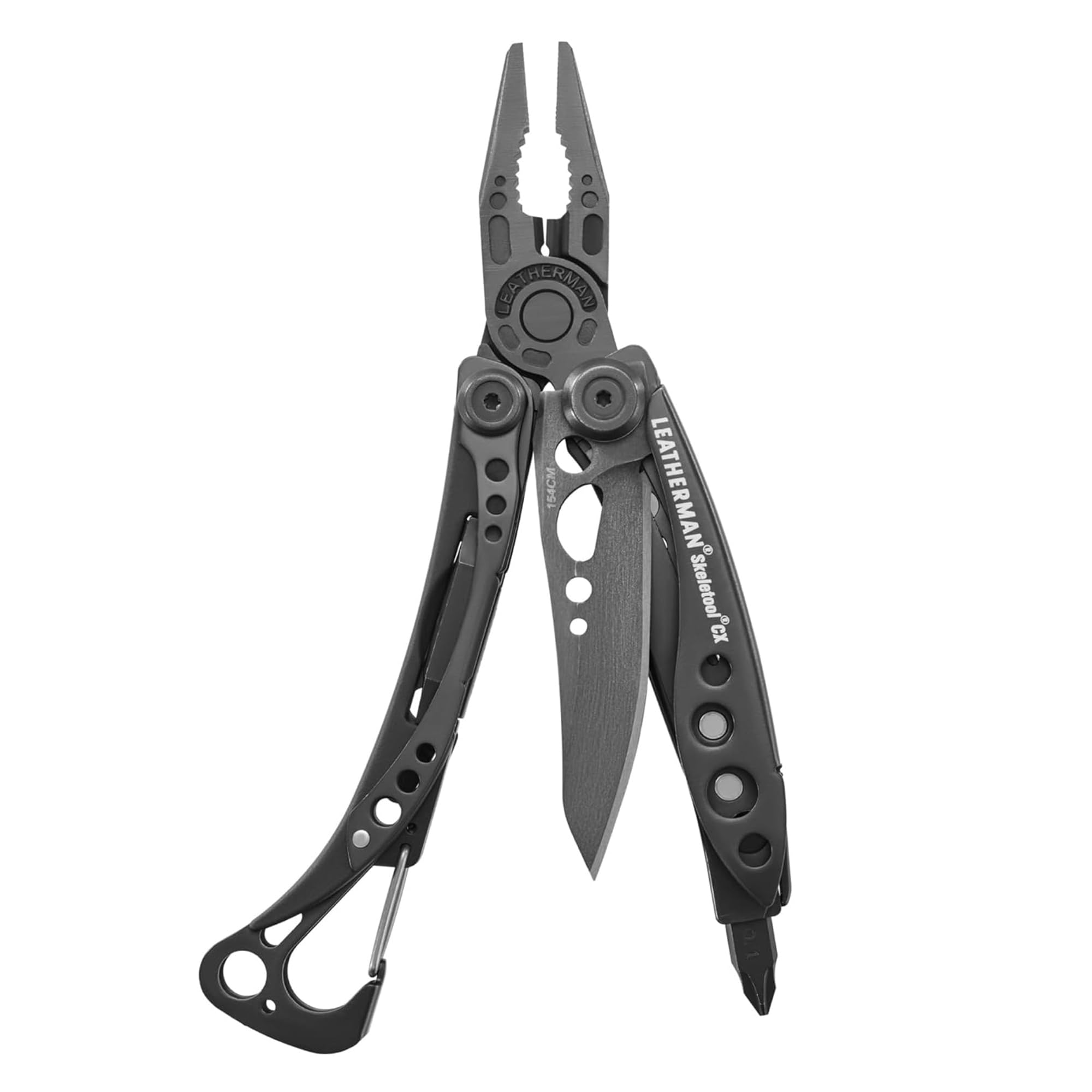 

LEATHERMAN SKELETOOL CX 154cm Straight Solo Guava 7-Function Pliers, Blade, Lightweight, High-Hardness Model, 25-Year Warranty, Outdoor, Camping,