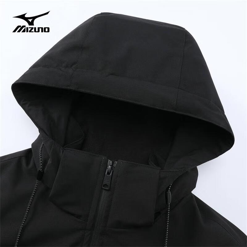 Mizuno Men's Outdoor Hooded Padded Jacket