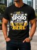Italian Lui E Lo Sposo Groom Minimal Crown Bow Tie And Beer Line Art Clean Modern Drinking Crew Unisex All TShirt