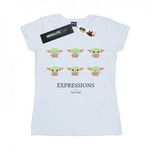 

Star Wars Womens/Ladies The Mandalorian Expressions Of The Child Cotton T-Shirt XXL
