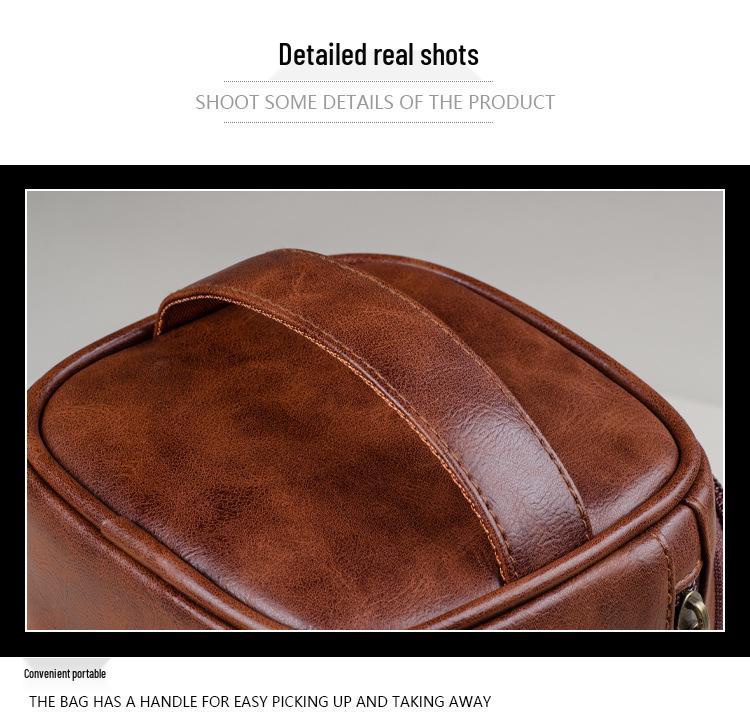 Large Capacity Waterproof PU Leather Makeup Bag - European American Travel Storage