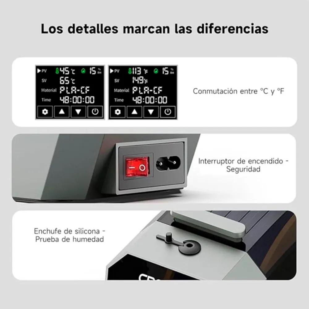 Creality 4005010072 filament dryer 145W Gray