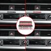 3D Metal Car Logo Quattro Emblem For  nlux7 A3 A4 A5 A6 A7 A8 S3 S4 S5 S6 Q3 Q5 RS3 RS4 RS6 Front Grille Badge Rear Trunk Stickers