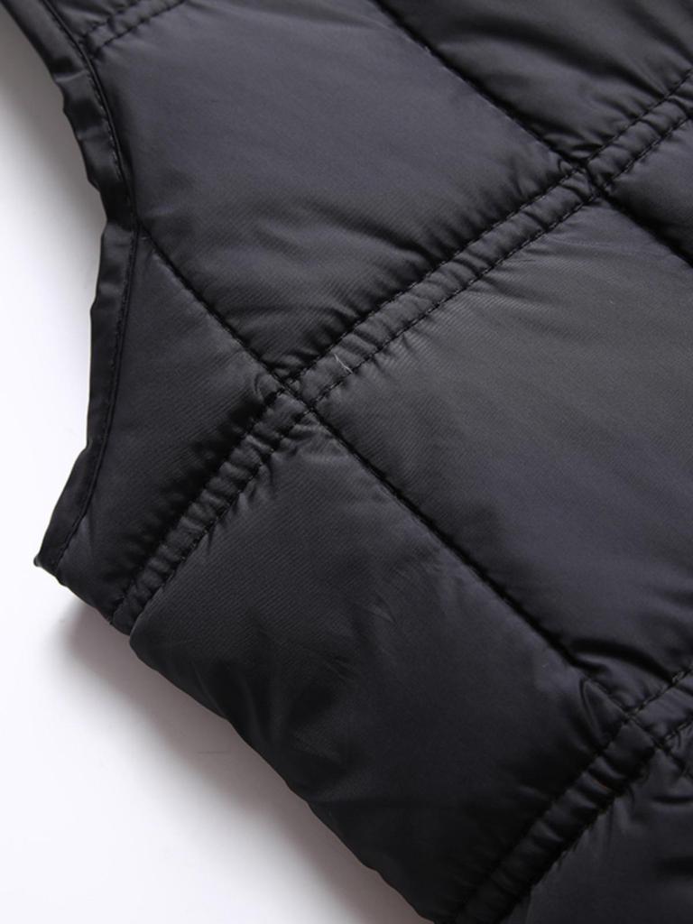 Men's Autumn/Winter Sleeveless Down Vest - Middle-aged Style