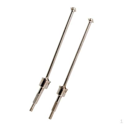2PCS 188015 Upgrade Universal Drive Shaft for HSP 1:10 Model Car Silver