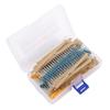 Metal Film Resistor Kit, 1280pcs 1R-10M 1Celsius4W 64 Values Resistor Assortment