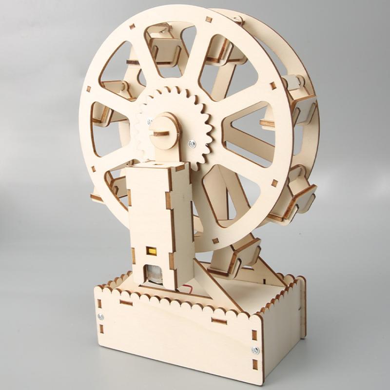 Primary School Students Technology Small Production Handmade DIY Ferris Wheel Science Experiment Small Invention Steam Education Learning Supplies