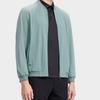 FILA Solid Color Casual Baseball Collar Woven Baseball Jacket Men jackets Glass-Green F11M322702F-GN