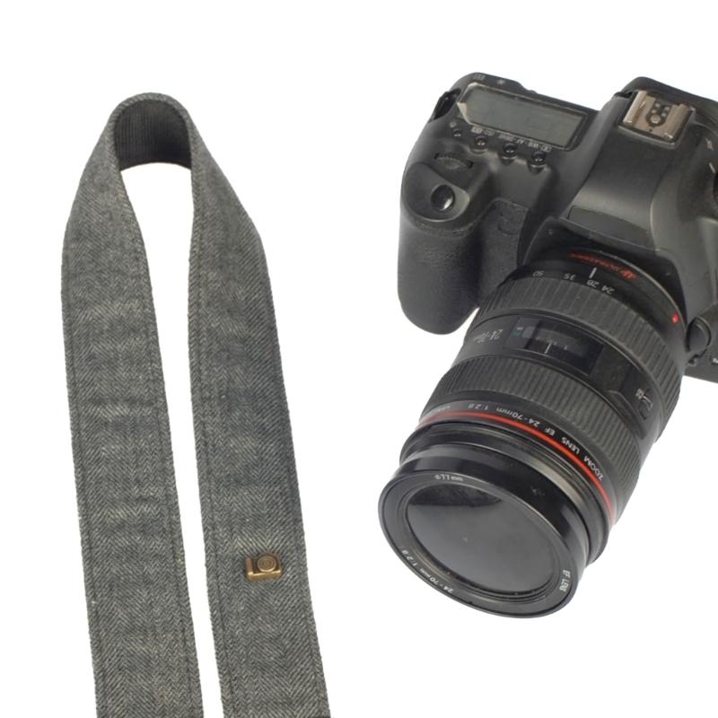 Universal Camera Shoulder Strap Adjustable Neck Lanyard Cotton PU Leather Belt DSLR Cameras Strap Accessory Part