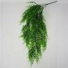 Pure Natural Style Hanging Fake Macrame Fern Succulent Artificial Greenery