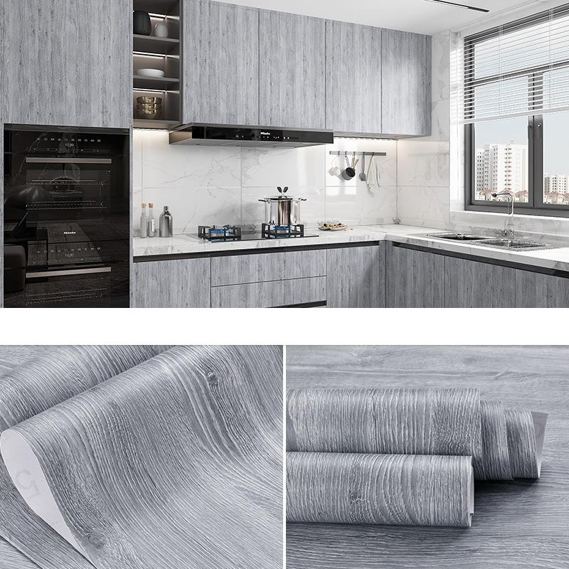 

1Roll 40X300CM Wide Vinyl Flooring Roll Self-Adhesive, Wood Grain Floor Tiles Peel and Stick Floor Stickers Durable 3metersx40cm