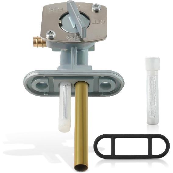 MOTOALL Tank Switch Gas Valve Fuel Petcock W/Gasket For Yamaha Bear 250 400 Shut Off Valve For Yamaha Bear Tracker 250 Bruin 250 Timberwolf ATV