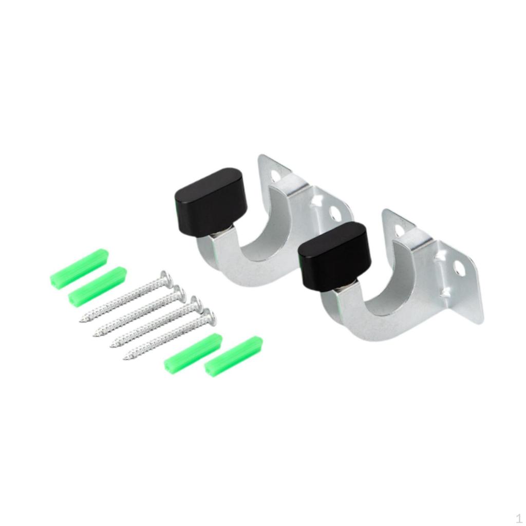 Garden Hose Reel Wall Mounted Hangers Water Cart Hooks with Screws, Multifunctional Storage
