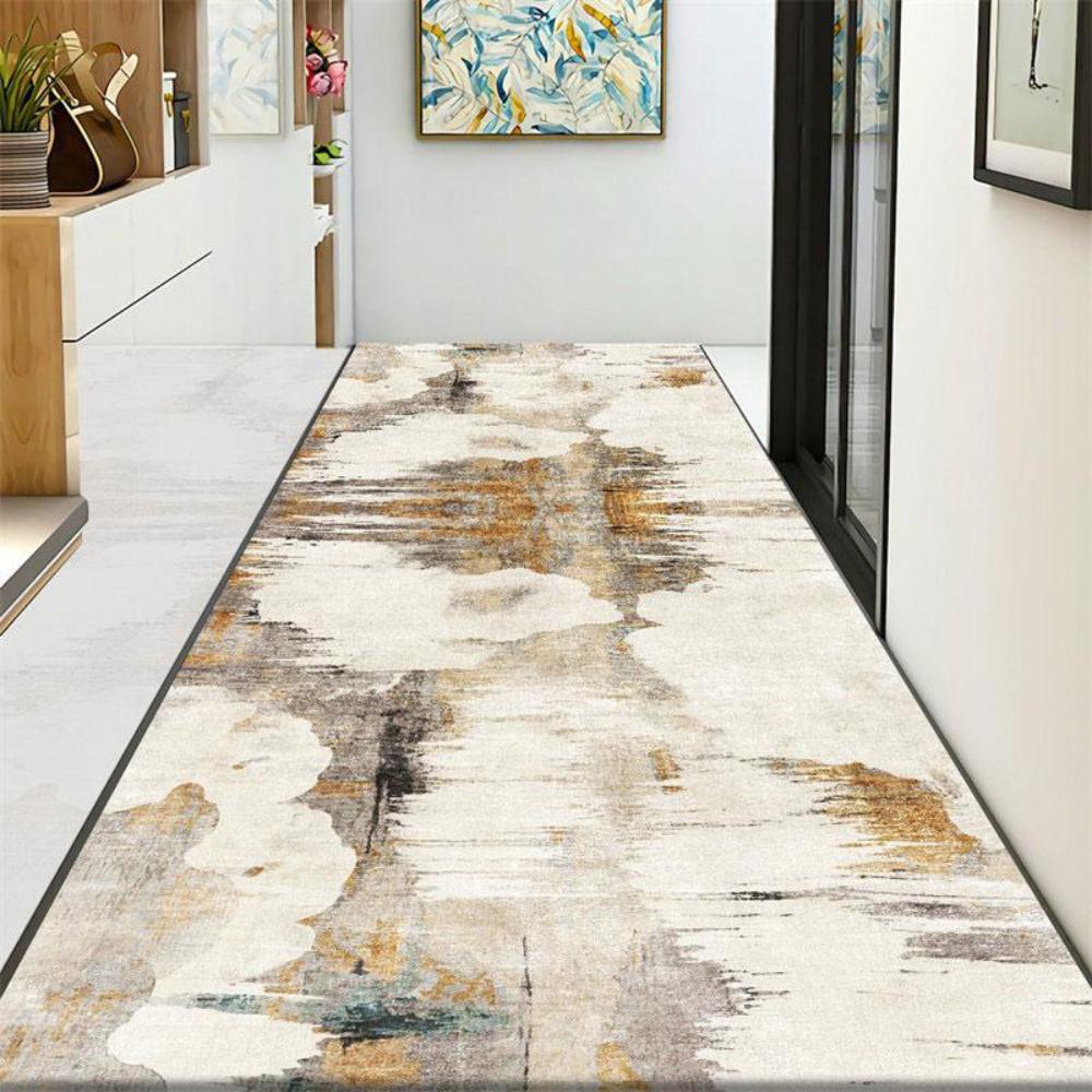 Runner Long Corridor Carpets for Hallway Decoration Home Floor Mats Luxury Lobby Aisle Entryway Ins Porch Area Rug Washable