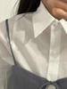 Bürodame Elegant Weiße Hemden Sommer Französische Textur Puffärmel Einreihige Kleidung Lässig Kurzarm Schicke Oberteile Damen