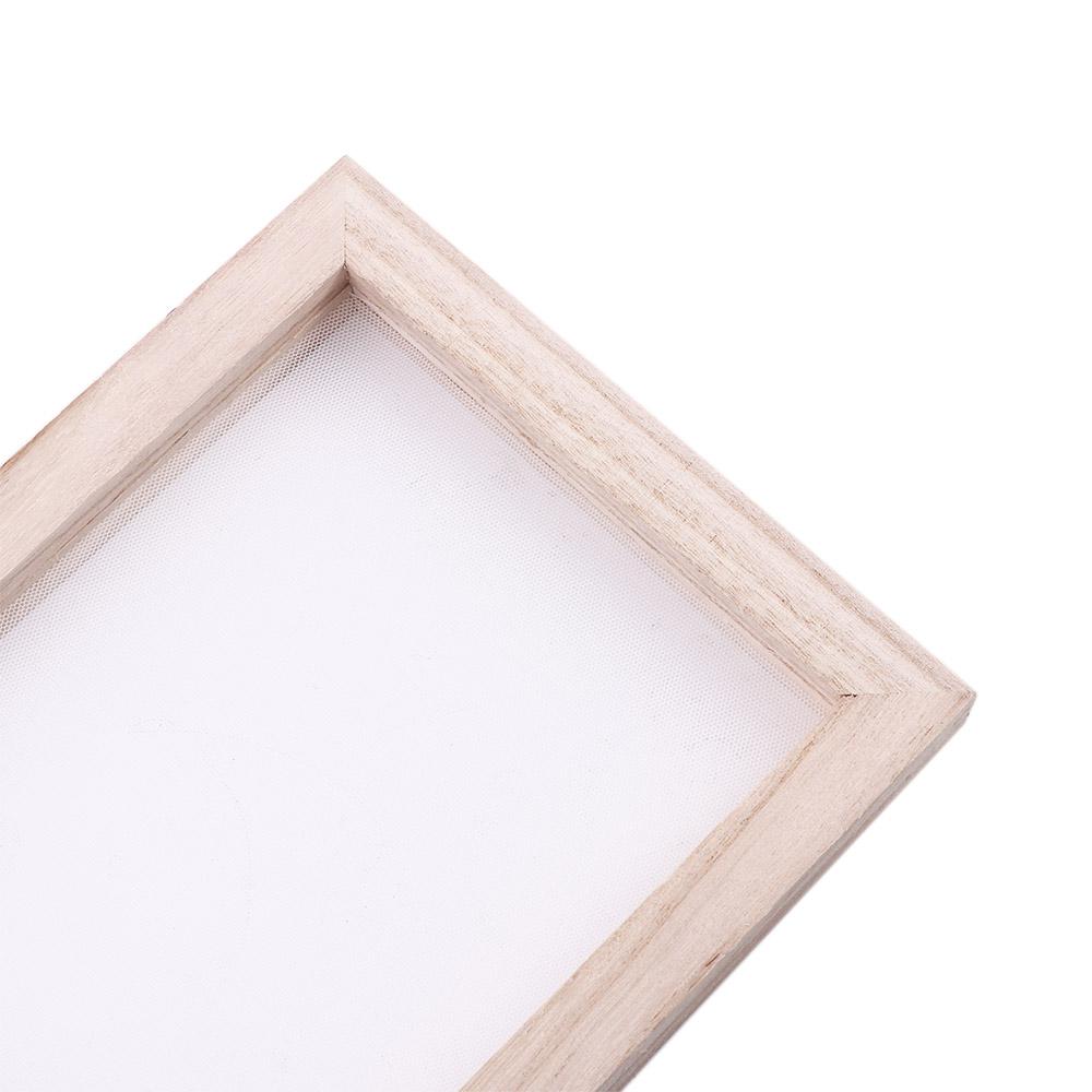 Paper Making   Kit Screen Frame Wooden paper holder Mould Screen Frame Paper Making Screen