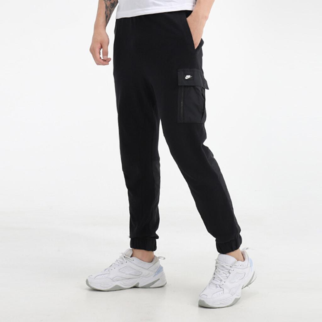 Nike Slim Fit Cargo Track Pants Men Bottoms Black BV3095-011
