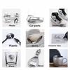 High Gloss Metallic Chrome Paint Pen DIY Models Crafts Mirror Finish Reflective Marker Electroplating Metal Effect Writing Tool
