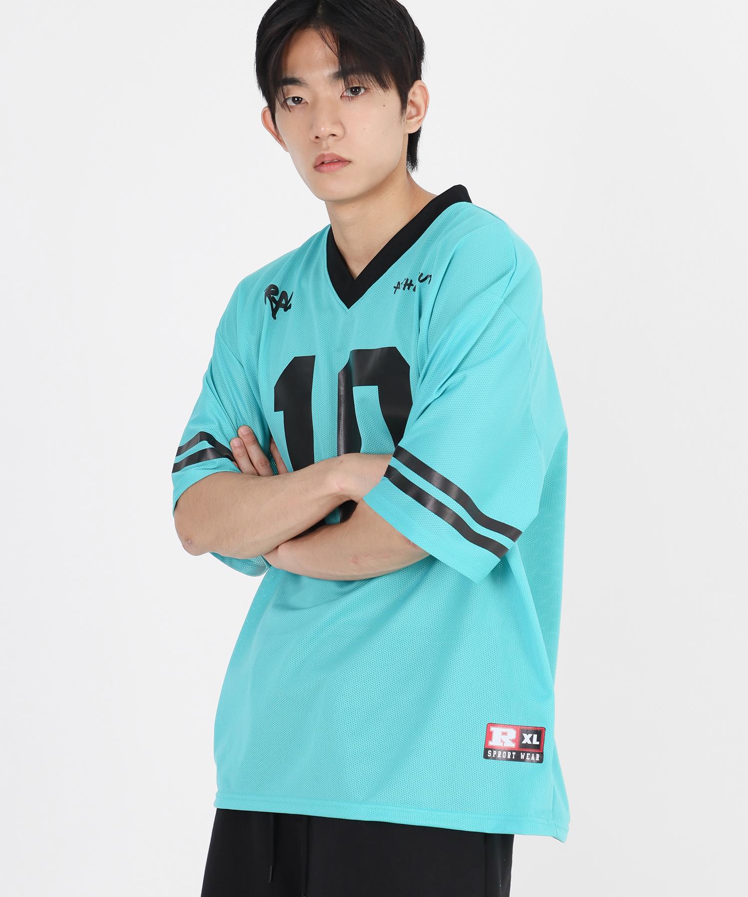 Row Lab Ten Mesh Jersey Top - Mint M