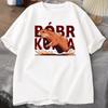 Bbr Kurwa Gladiator T Shirts for Unisex WOMEN The Glory of Rome Graphic TShirt Bober Beaver Boberek Tshirt Casual Graphic Tees