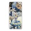 Phone Case For Samsung S25 Edge S24 S23 FE S22 Ultra S20 S21 5G S10 Plus S10E Clear Cover Japan Tokyo Osaka Kanagawa Label