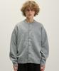 GNOK Wool Round Neck Knit Cardigan [Gray]