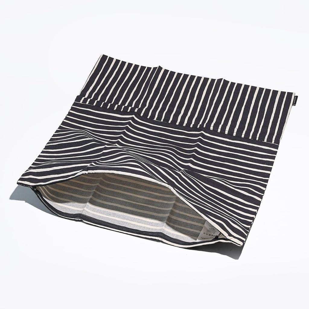 Marimekko Cushion Cover, 50 X 50 Cm, Piccolo Design, Black, Item Number 73391 (073391 846) [Parallel Import]