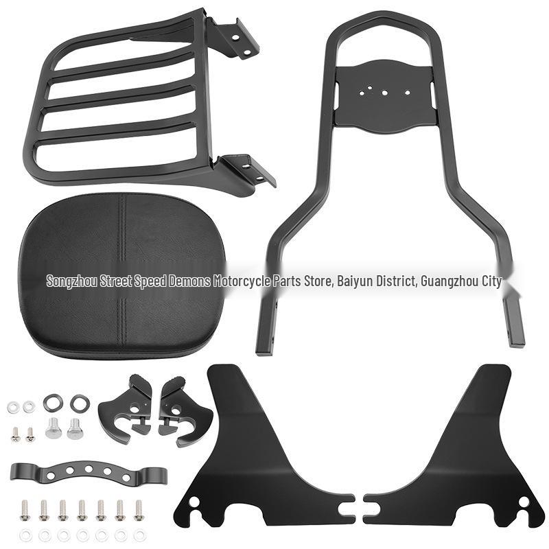 Harley Sportster XL883/1200 Low Rider Backrest & Luggage Rack '04-'22