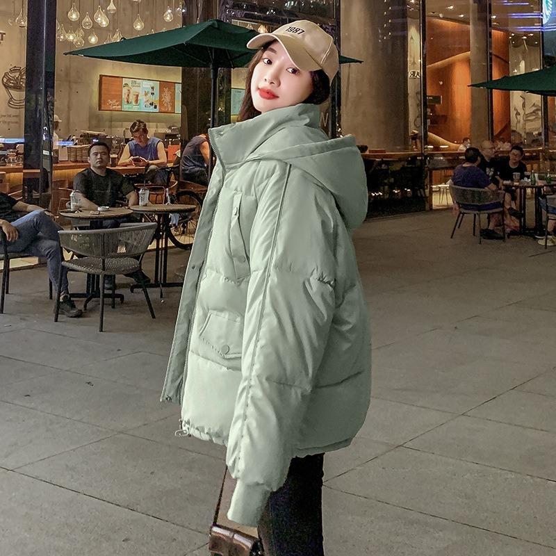 Bread Clothes Short New Autumn and Winter Women's Cotton-padded Clothes Loose Thickened Jackets Cotton-padded Women's Cotton-padded Jackets