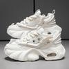 Men's Shoes 2025 New Invisible Height Increase White Shoes Men's Air Cushion Casual Sports Dad Trendy Shoes