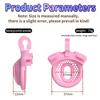 Mini Honeycomb Chastity Lock Mesh Breathable Cock Ring SM Bondage Sex Toy For Men Gay hide Penis Abstinence from sexual activity