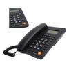 L019 3 Desktop Landline Corded Telephone with Large Button for Family Office and Hotel