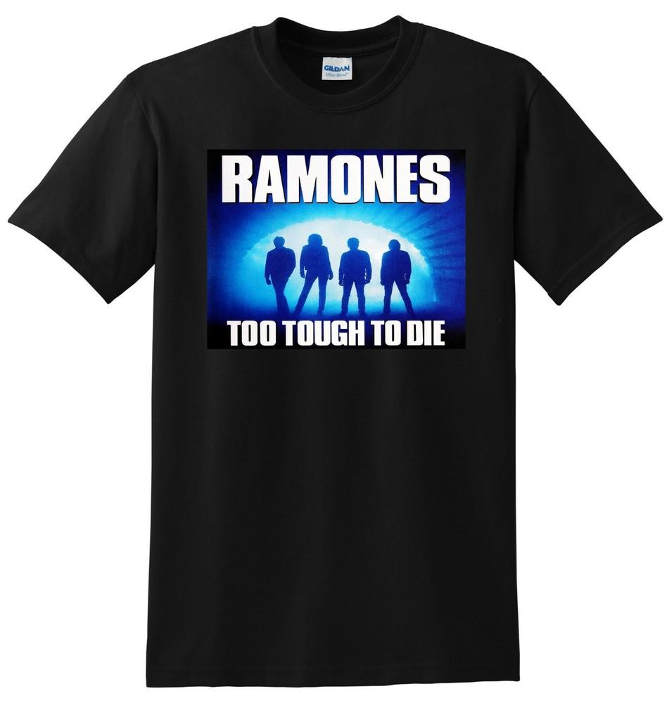 ФУТБОЛКА THE RAMONES слишком крутые, чтобы умереть, виниловая обложка CD МАЛЕНЬКИЙ СРЕДНИЙ Унисекс Футболка XXXL