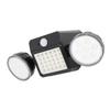 Outdoor Solar Light Multi Heads Motion Sensor IP65 Waterproof LED Security Light for Garden Yard Garage