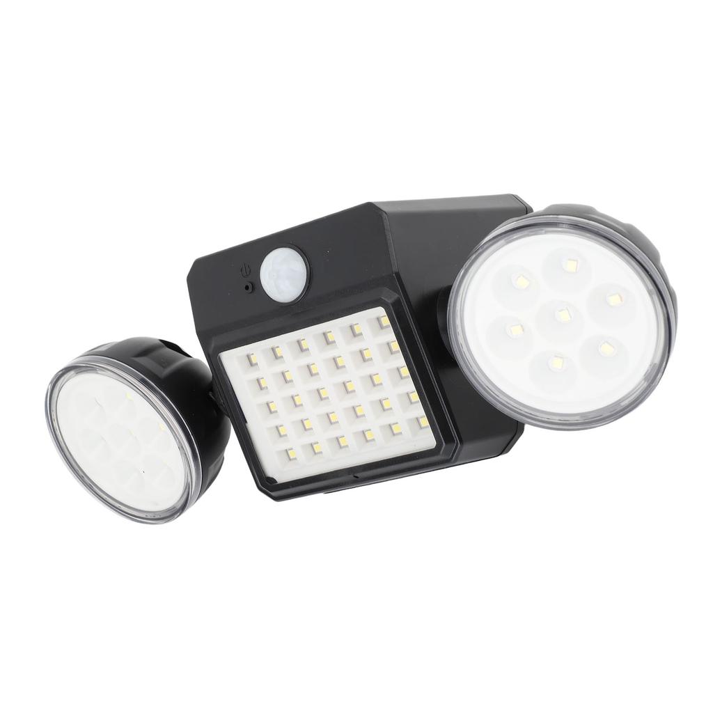Outdoor Solar Light Multi Heads Motion Sensor IP65 Waterproof LED Security Light for Garden Yard Garage