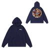 Mens Oversized Hooded Sweatshirt With Letter Print Heavyweight Cotton Winter Streetwear Style