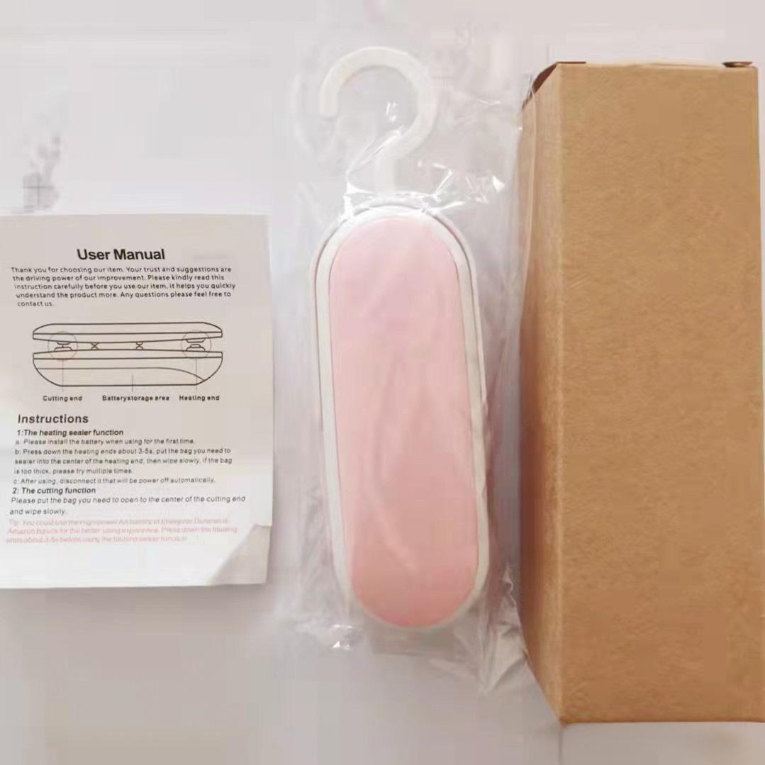 

Машина для запечатывания Мини Портативная Машина для запечатывания Ручной Пресс Машина для запечатывания пищевых продуктов Фруктов Закусок Консервация Небольшие Инструменты 2024 Новинка розовый