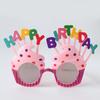 6 Paare Geburtstag Party Brille Happy Birthday Requisiten lustige Sonnenbrille