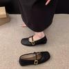 2025 women's shoes new summer Mary Jane lightweight soft-soled shallow mouth versatile flat-soled fashion French one-word single shoes