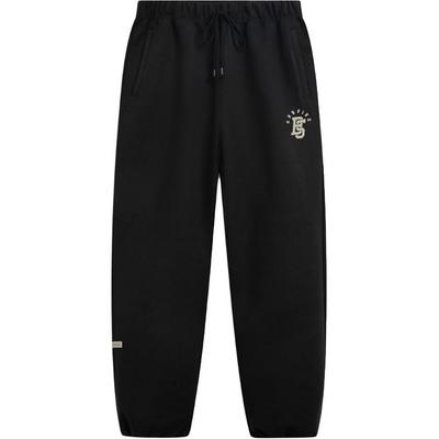 Letter Mid-Waist Drawstring Breathable Versatile Cuffed Knitted Sports Pants Men Pants AKLV777-4