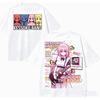 Bocchi the Rock! T Shirt Personality Clothes New Model Anime T-shirt Yearround Clothing Plus Size Unisex Streetwear Trendy Couples