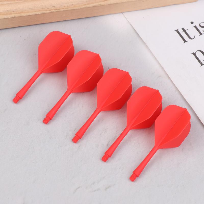 5/10Pcs Standard Shape Integrated Dart Flights And Shafts 2Ba Screw In-One Dart Flight Integrated Dart Shaft And Flights