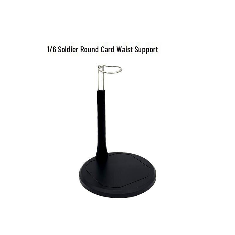 Hexagonal Transparent Waist Support Stand for 1/6 Soldier Figure